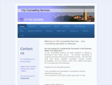Tablet Screenshot of citycounsellingservices.com